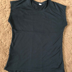 Black Athletic T